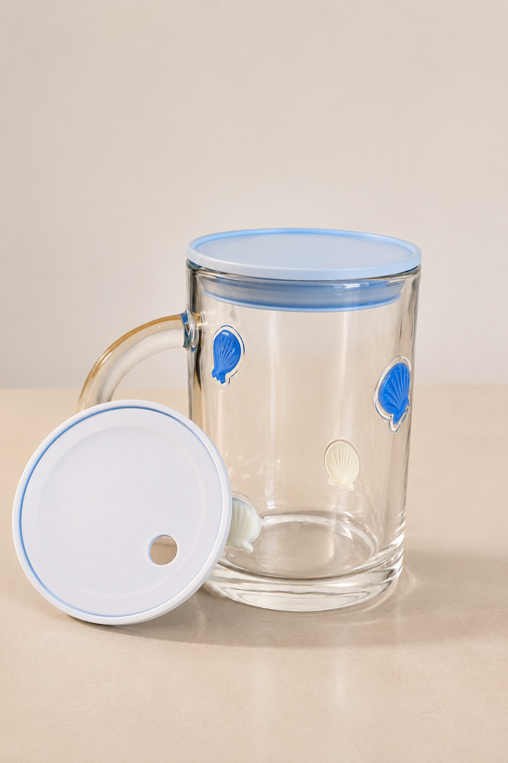 Icon Ocean Shell Glass Cup