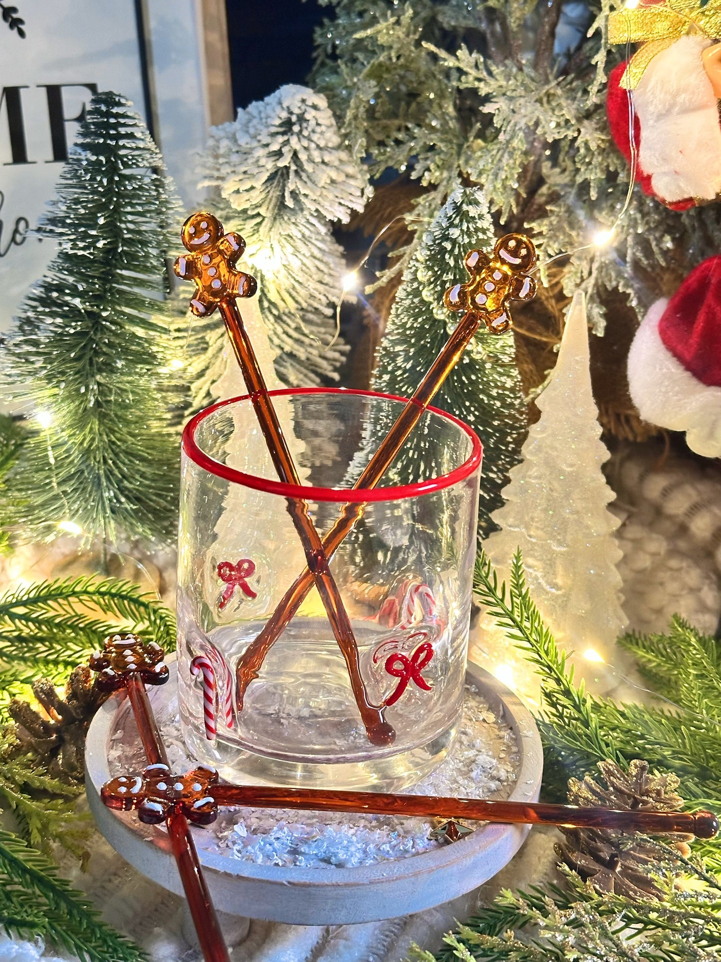 Christmas Gingerbread Stir Stick