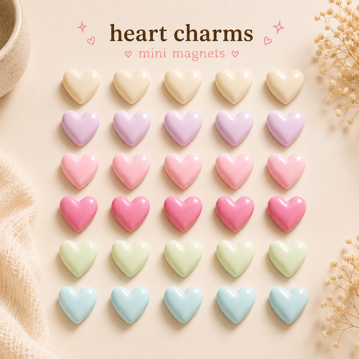 Heart Magnets